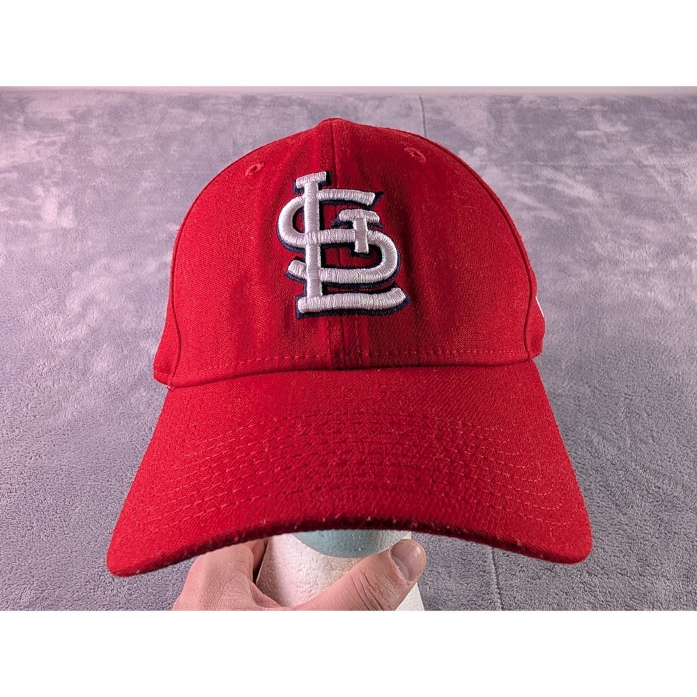 New Era 39THIRTY St Louis Cardinals Hat Mens Large-XLarge Red MLB Baseball Cap